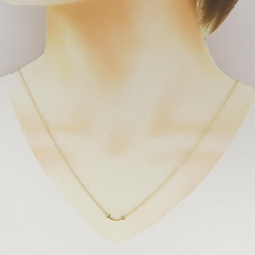 Tiffany & Co T Smile Mini Necklace — view 5