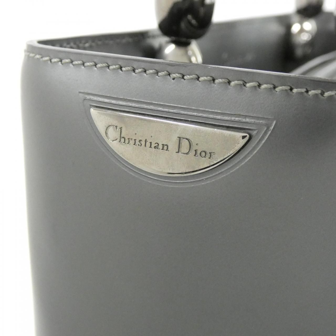 Dior Vintage Bag Handbag Gray — view 4