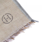 Hermes Stole Scarf Beige — view 2