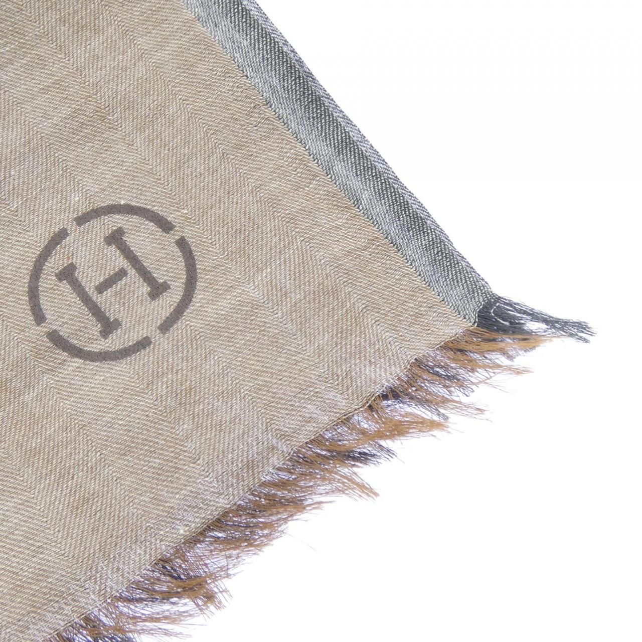 Hermes Stole Scarf Beige — view 2