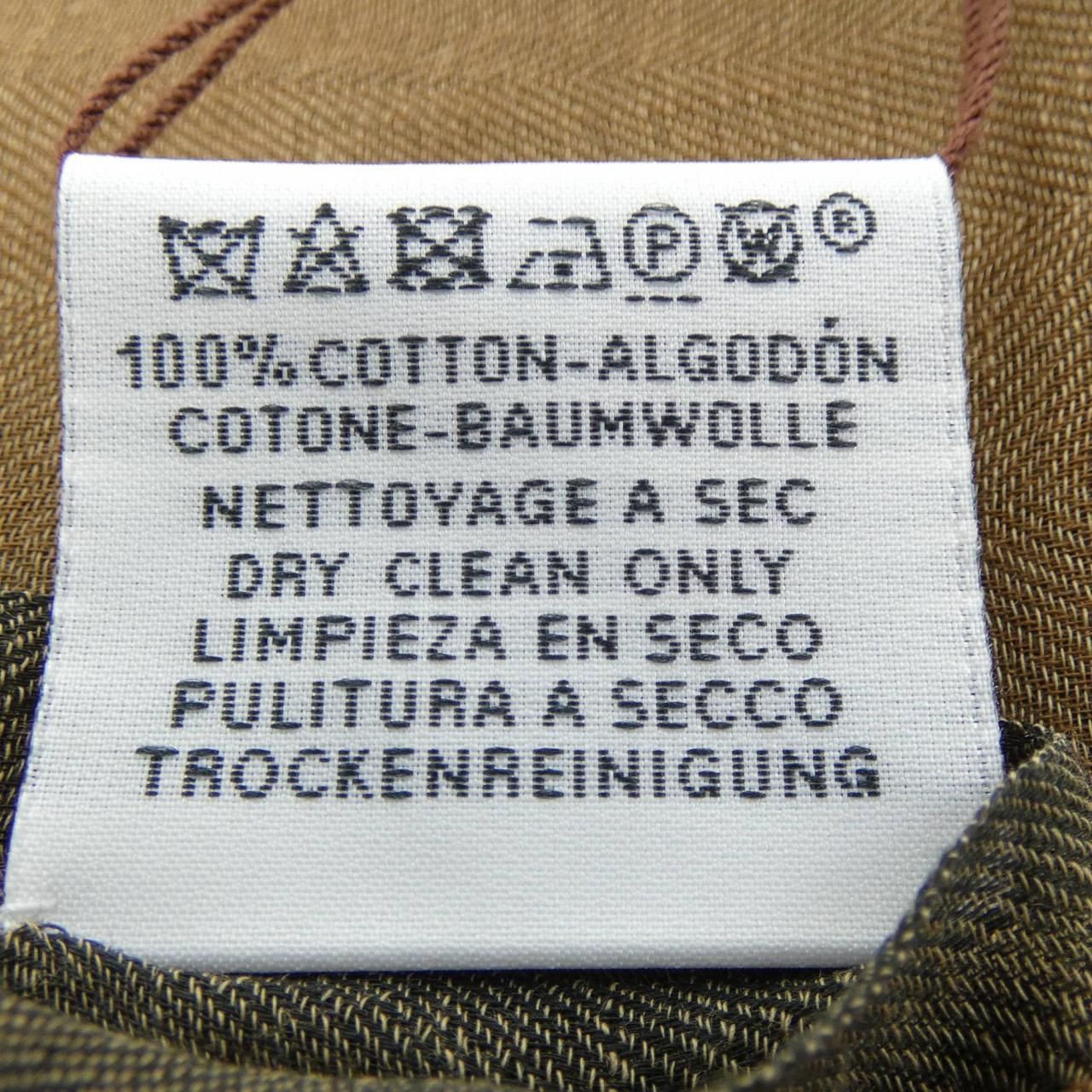 Hermes Stole Scarf Beige — view 3