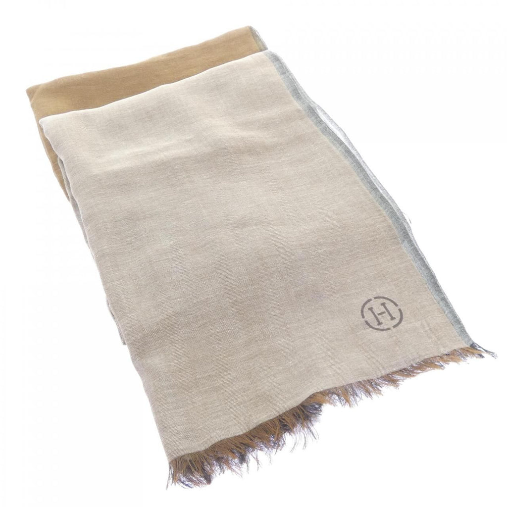 Hermes Stole Scarf Beige