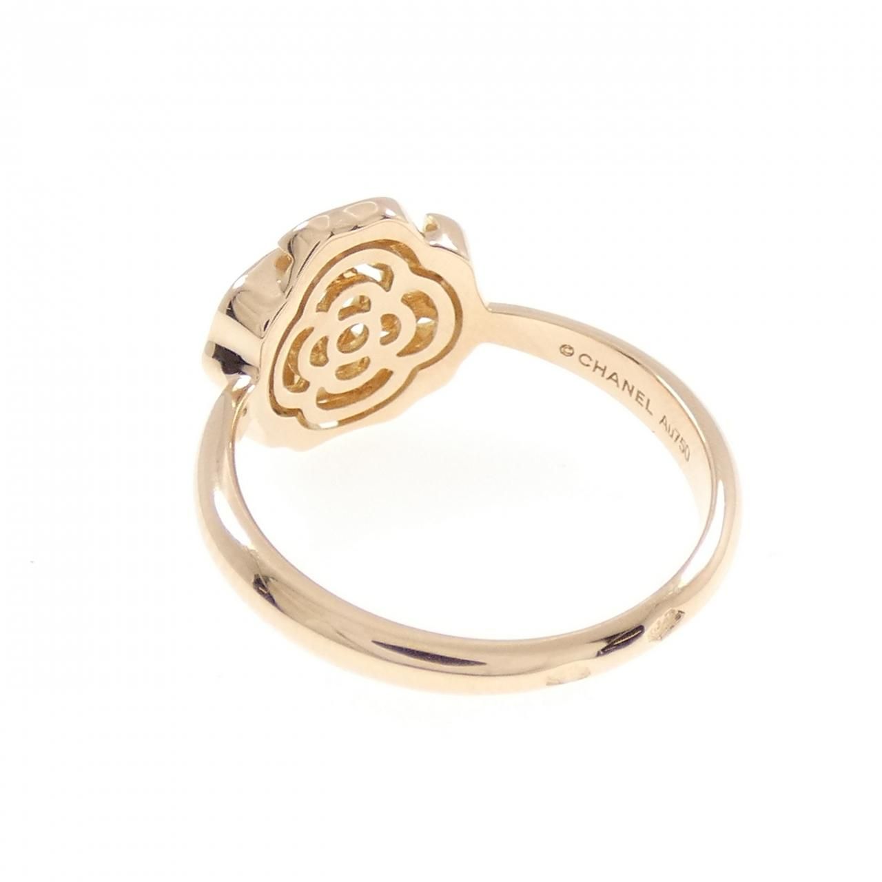 Chanel Camellia Ring Gold — view 3