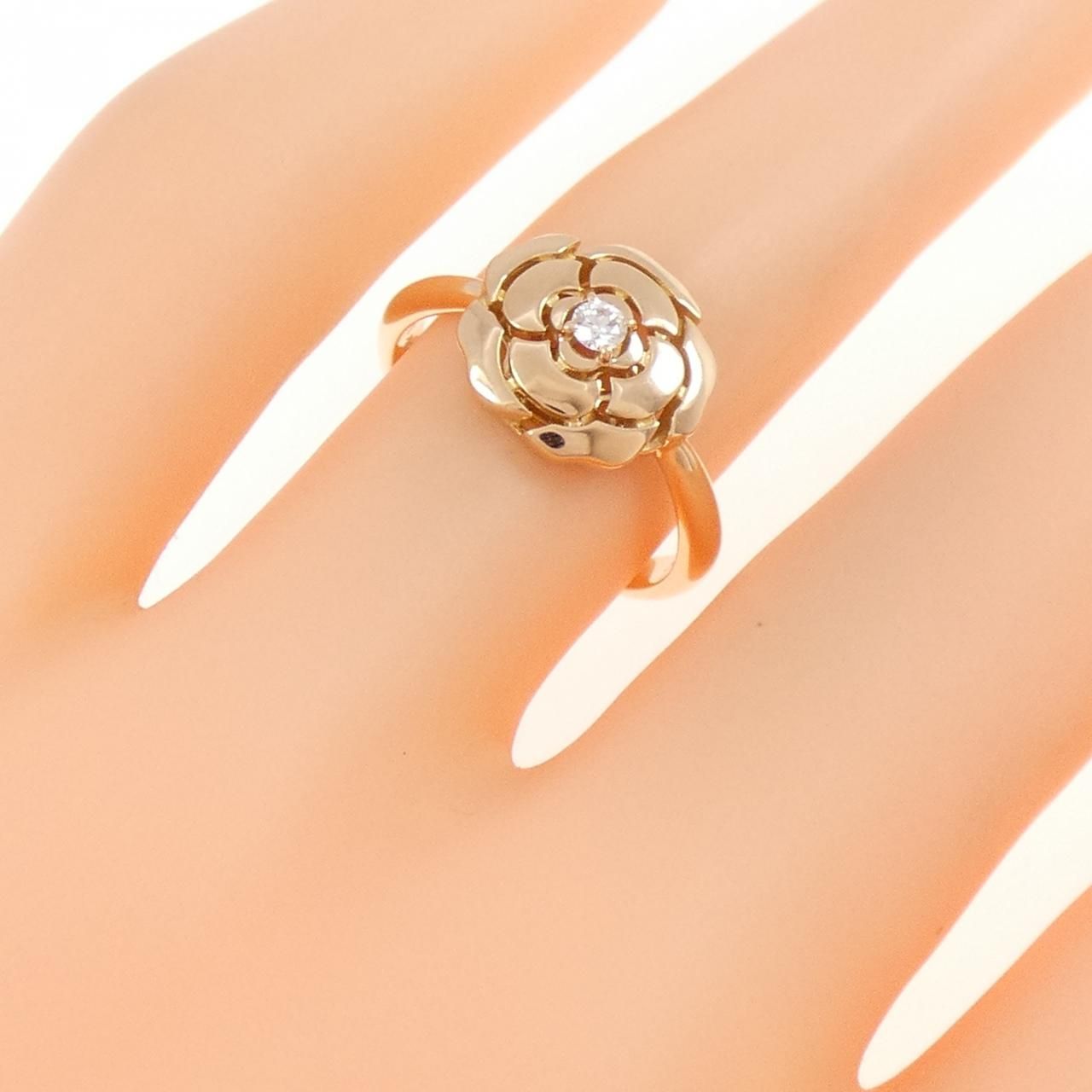 Chanel Camellia Ring Gold — view 5