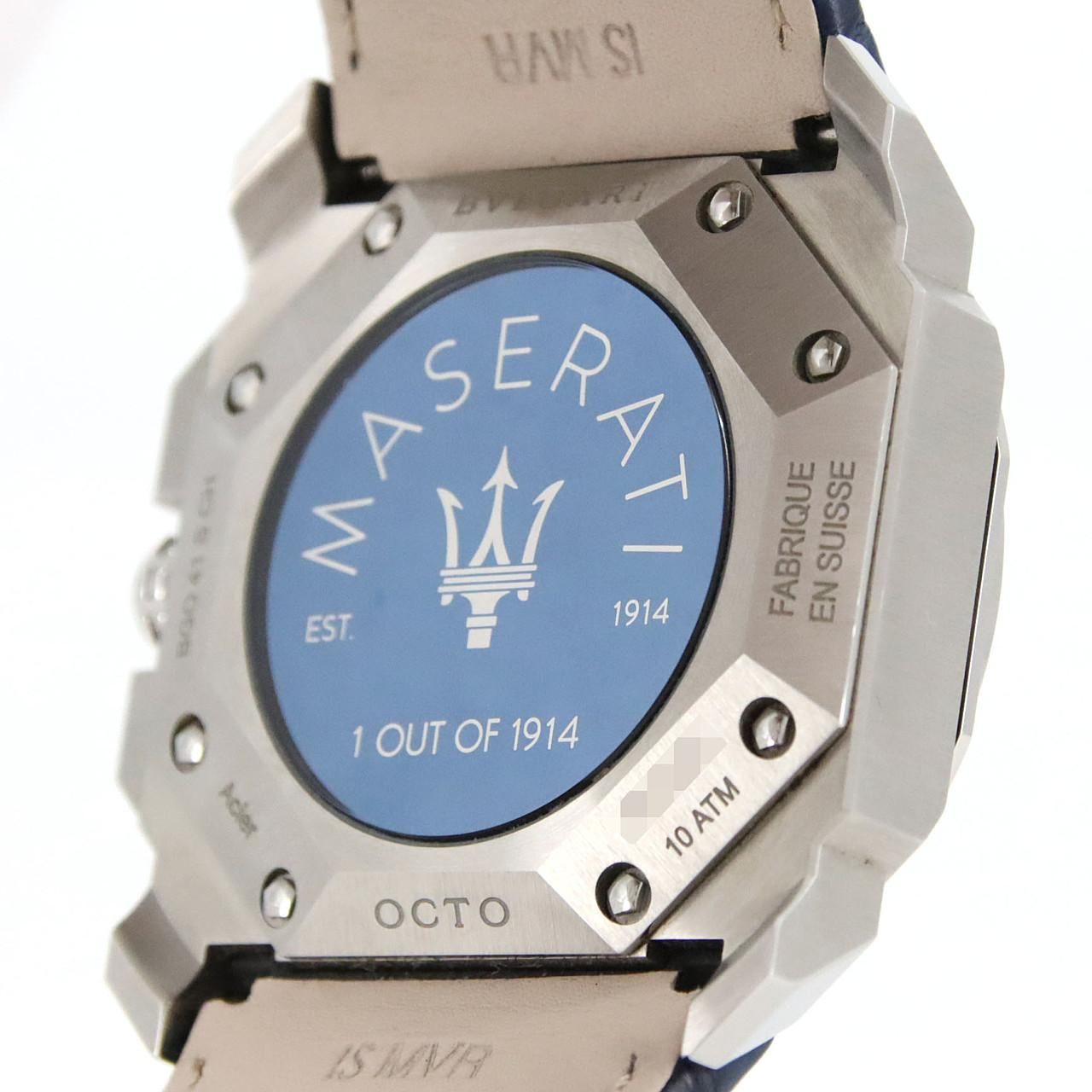 Bvlgari Octovelotissimo Maserati Limited Mas SS Automatic Winding Watch — view 5