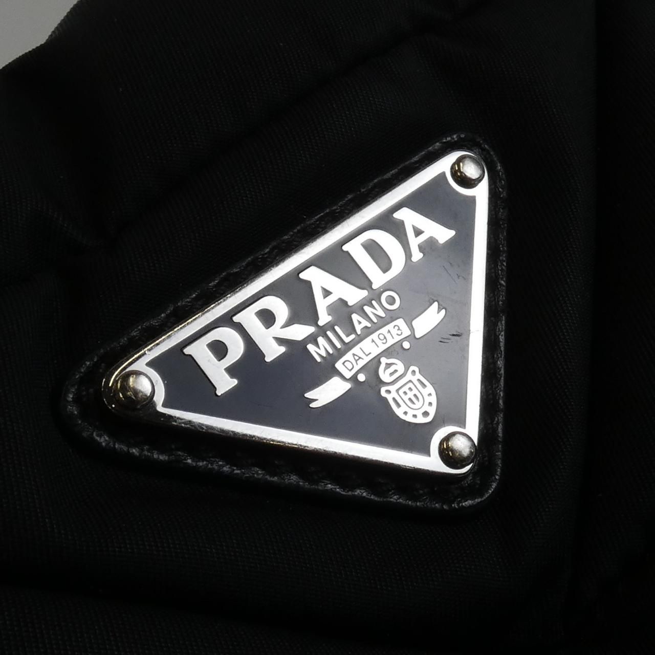 Prada Bag Handbag Silver — view 4
