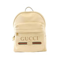 Gucci Print Backpack White
