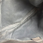 Gucci Horsebit GG Canvas Shoulder Bag Hobo Leather Black — view 8