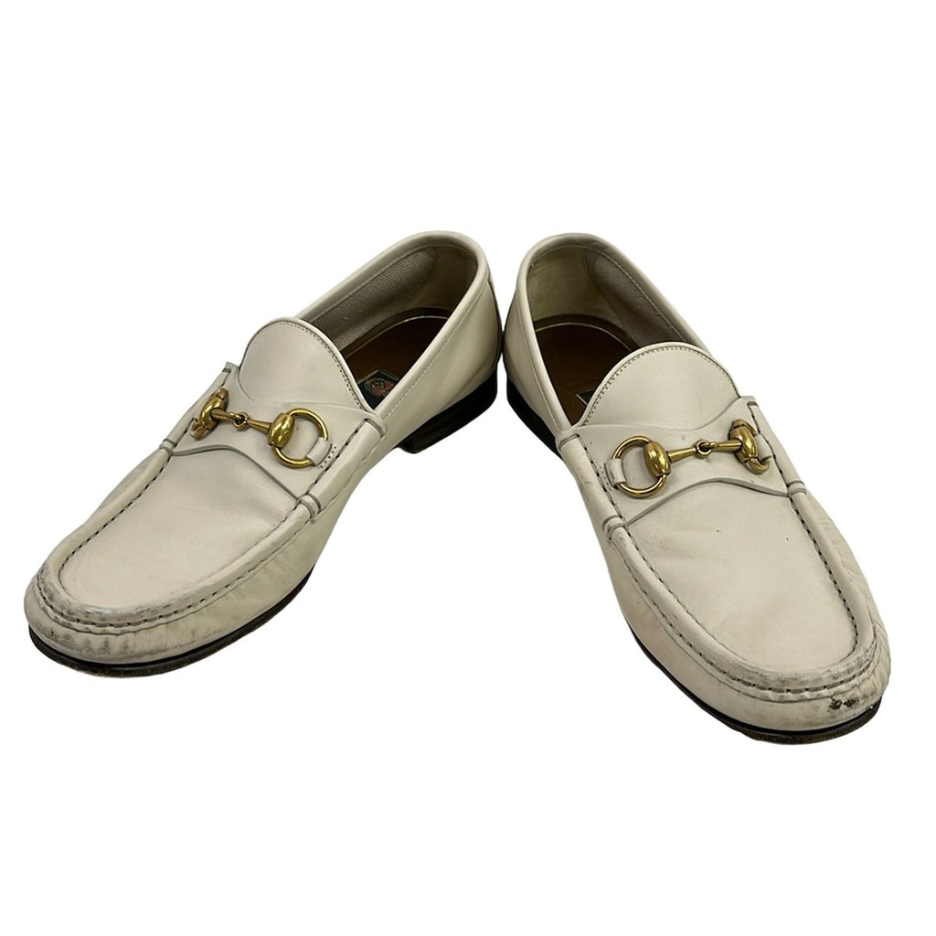 Gucci Loafers 6 Horsebit Ivory 6 Leather — view 2