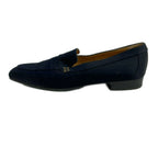 Hermes Loafers 36 Black Embroidery