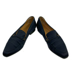Hermes Loafers 36 Black Embroidery — view 2
