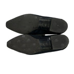 Hermes Loafers 36 Black Embroidery — view 4