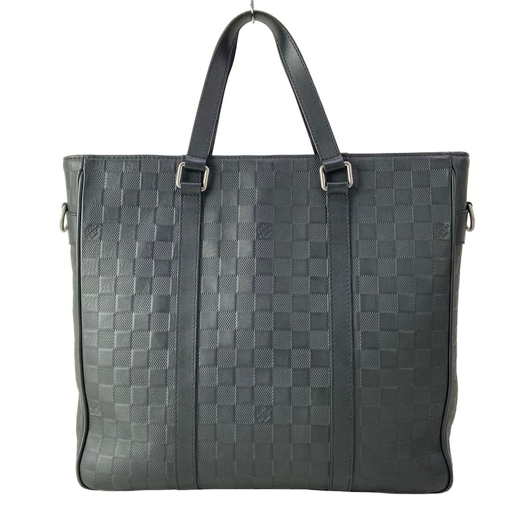 Louis Vuitton Handbag Damier Infini Tadao PM Onyx Leather