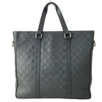 Louis Vuitton Handbag Damier Infini Tadao PM Onyx Leather