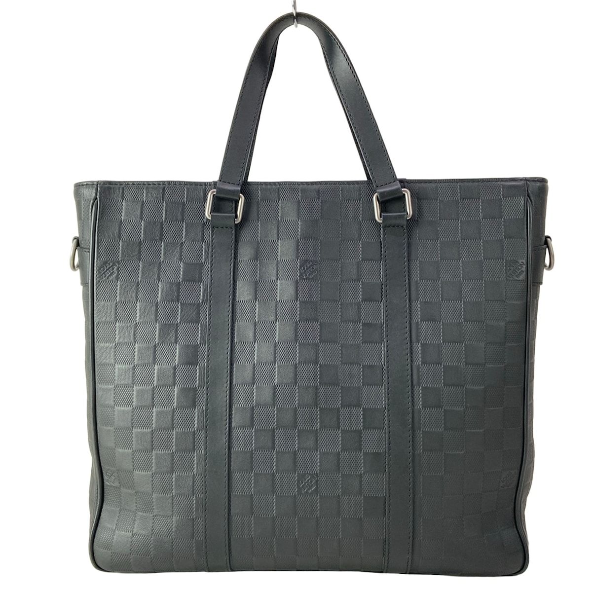 Louis Vuitton Handbag Damier Infini Tadao PM Onyx Leather