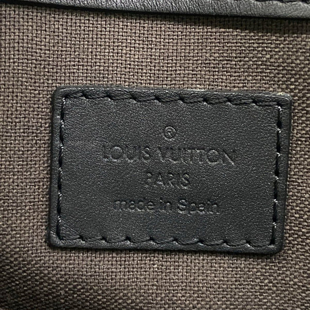 Louis Vuitton Handbag Damier Infini Tadao PM Onyx Leather — view 9