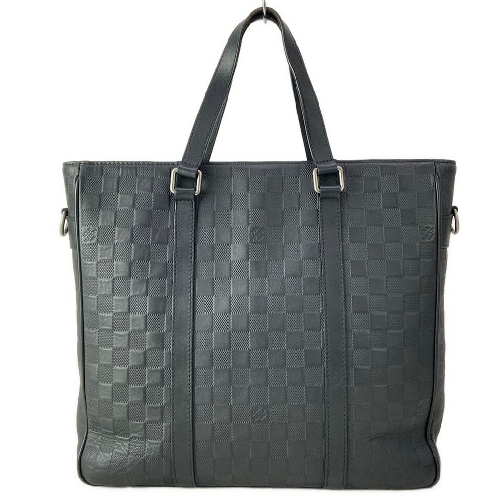 Louis Vuitton Handbag Damier Infini Tadao PM Onyx Leather — view 3