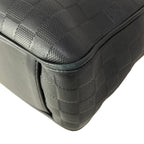 Louis Vuitton Handbag Damier Infini Tadao PM Onyx Leather — view 6