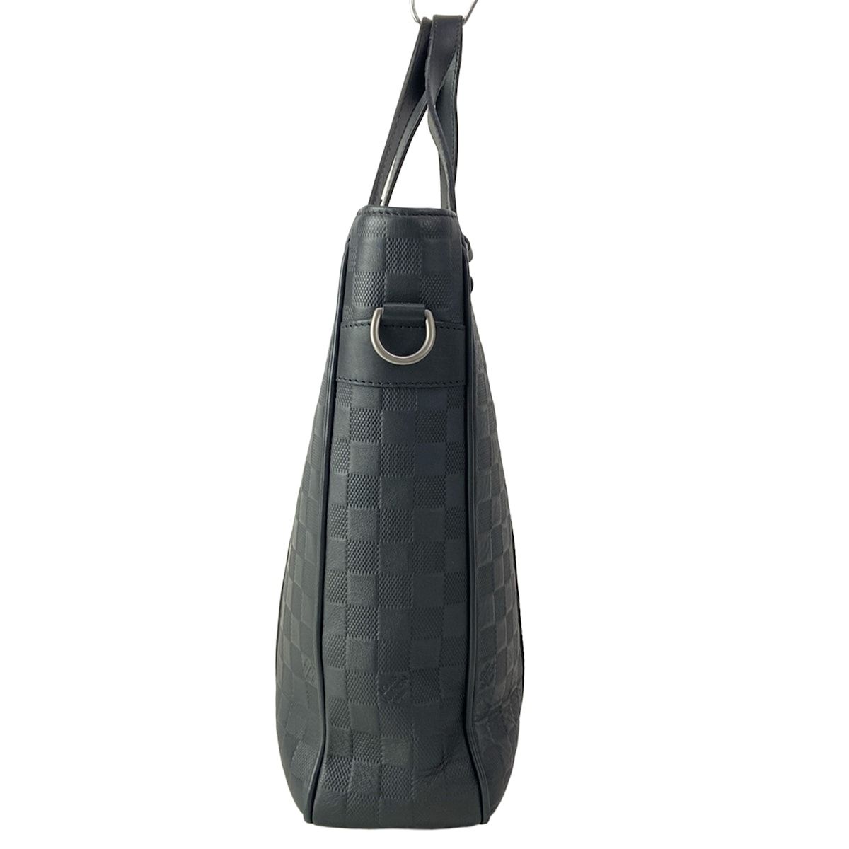 Louis Vuitton Handbag Damier Infini Tadao PM Onyx Leather — view 4