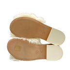 Chanel Mules 37 C CC Logo White Black Lambskin — view 8