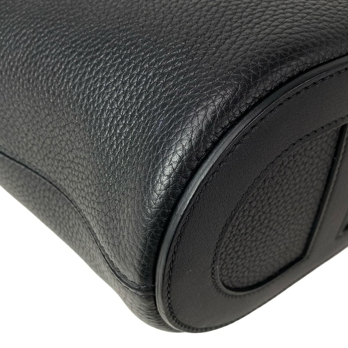 Hermes Handbag in the Loop 18 Black Gold — view 6