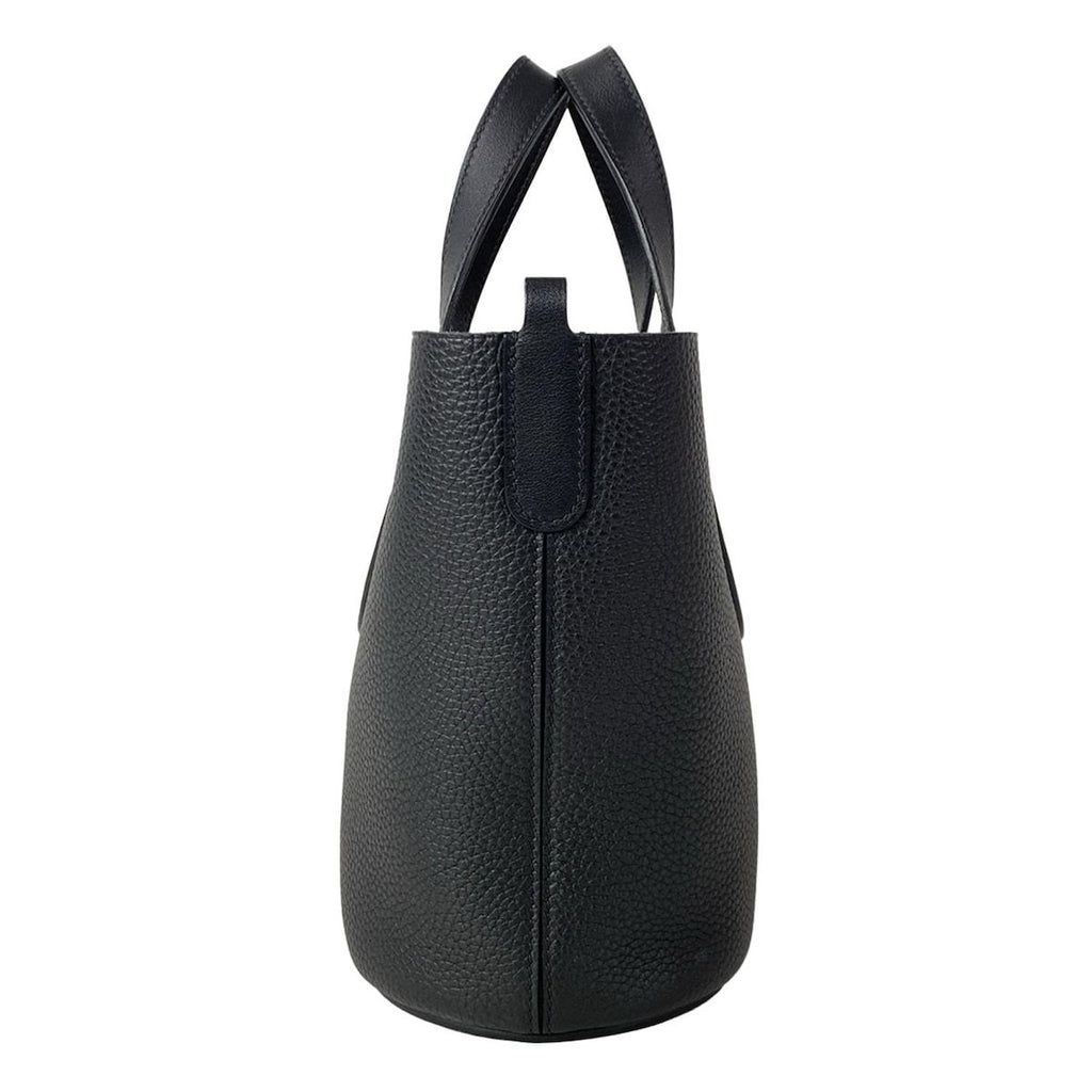 Hermes Handbag in the Loop 18 Black Gold — view 2