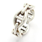 Hermes Ring 56 Enchainee PM Silver — view 8