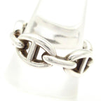 Hermes Ring 56 Enchainee PM Silver — view 7
