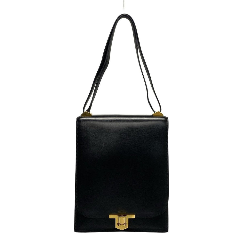 Hermes Shoulder Bag Chianti Black Gold