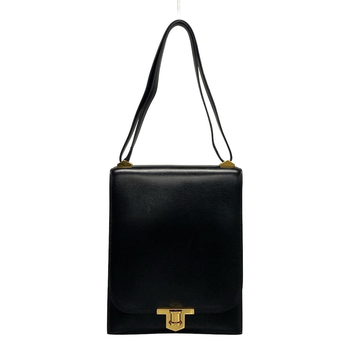 Hermes Shoulder Bag Chianti Black Gold