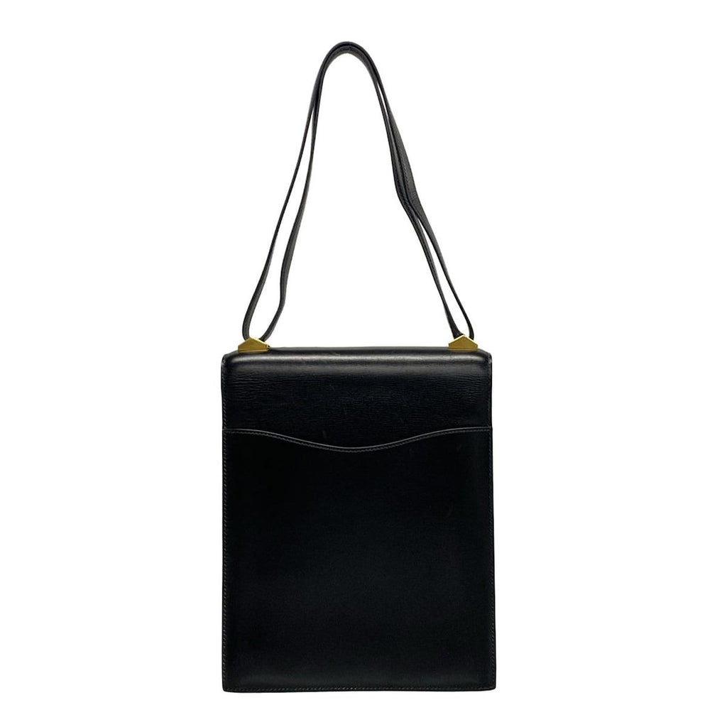 Hermes Shoulder Bag Chianti Black Gold — view 3