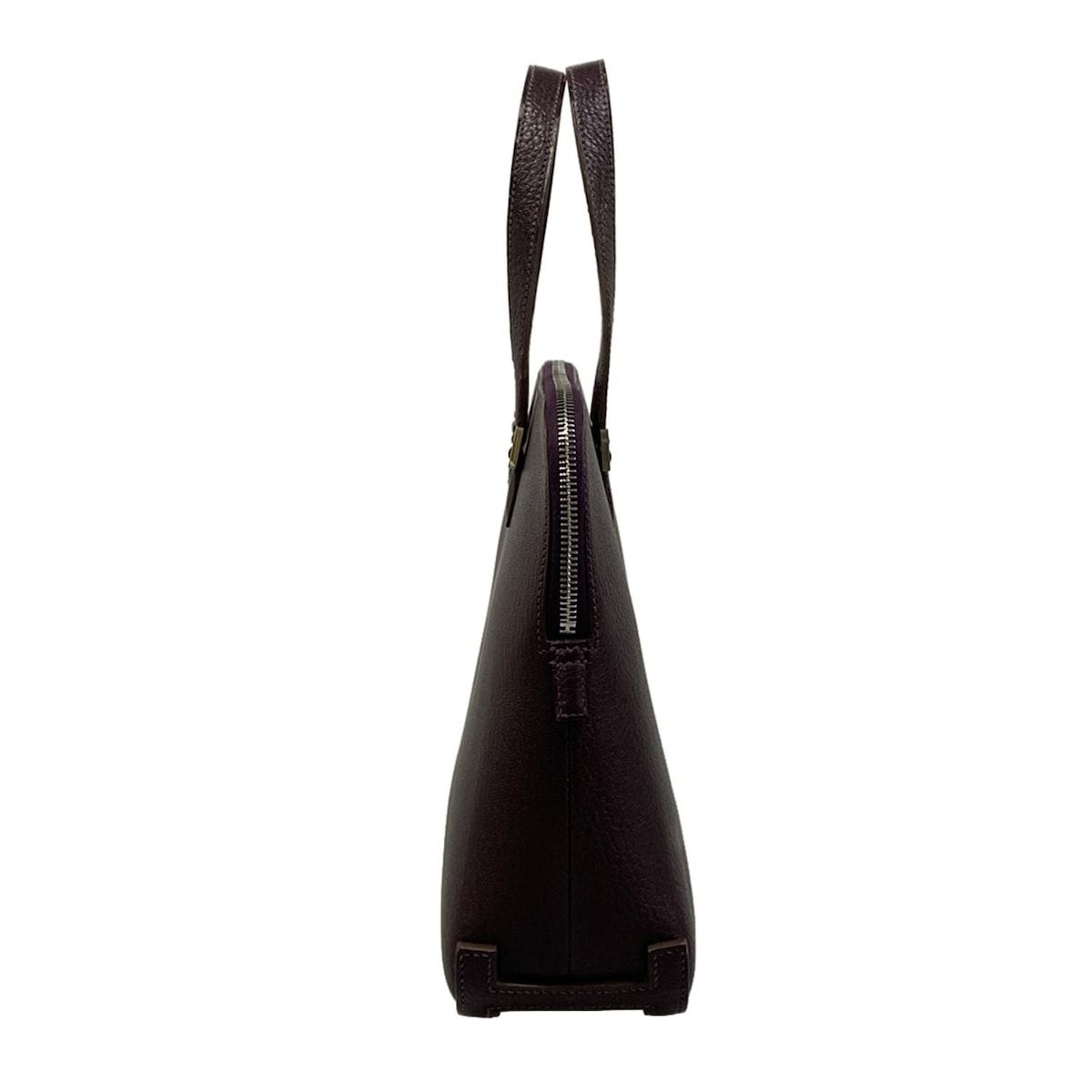 Hermes Handbag Purple Silver — view 4
