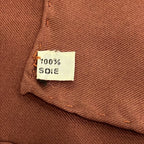 Hermes Scarf Carre 90 Brown Yellow Proues — view 3