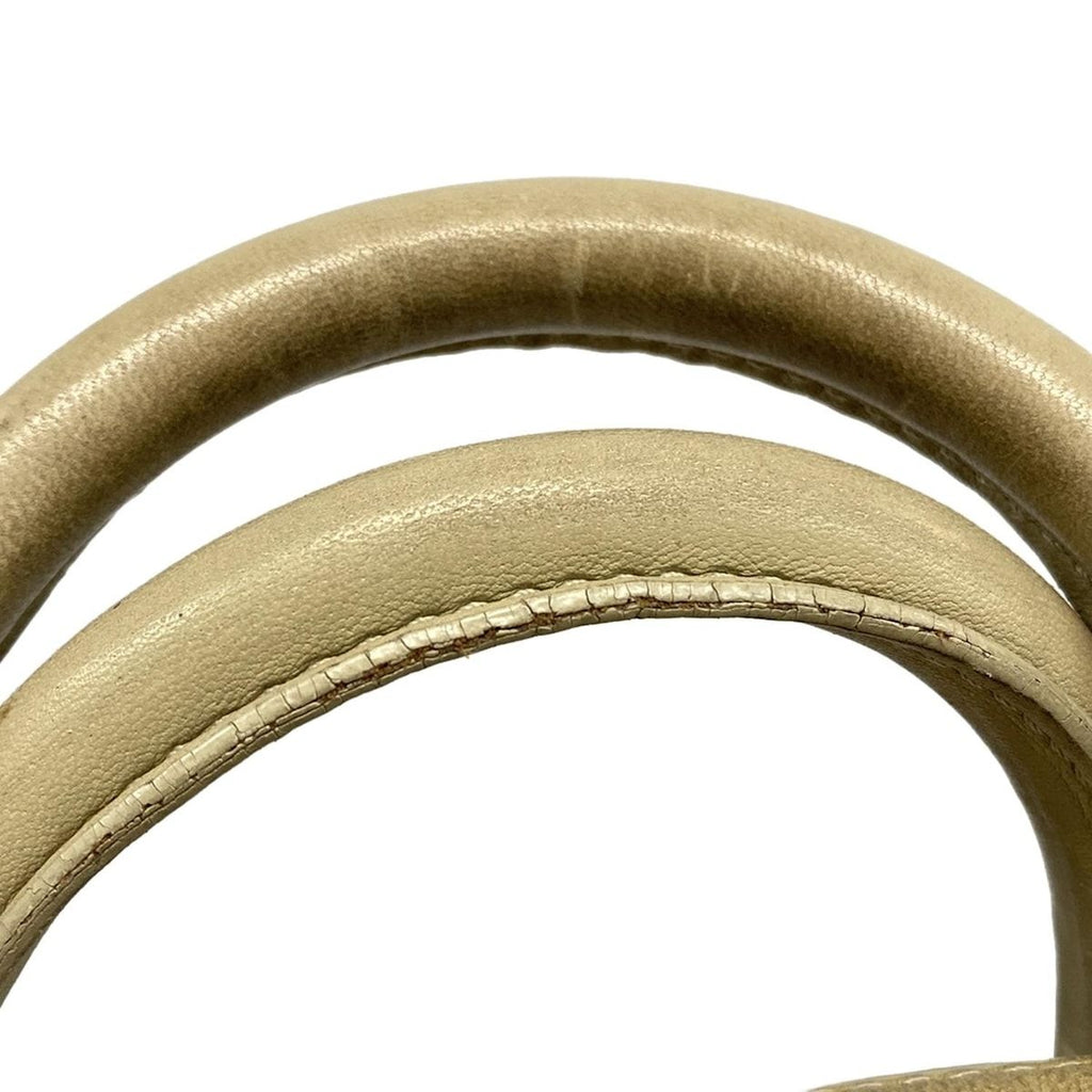Loewe Handbag Amazona Gray Beige Ivory Pouch Shearling — view 9