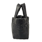 Chanel Tote Coco Cocoon PM Black Silver Leather — view 4