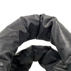 Chanel Tote Coco Cocoon PM Black Silver Leather — view 9