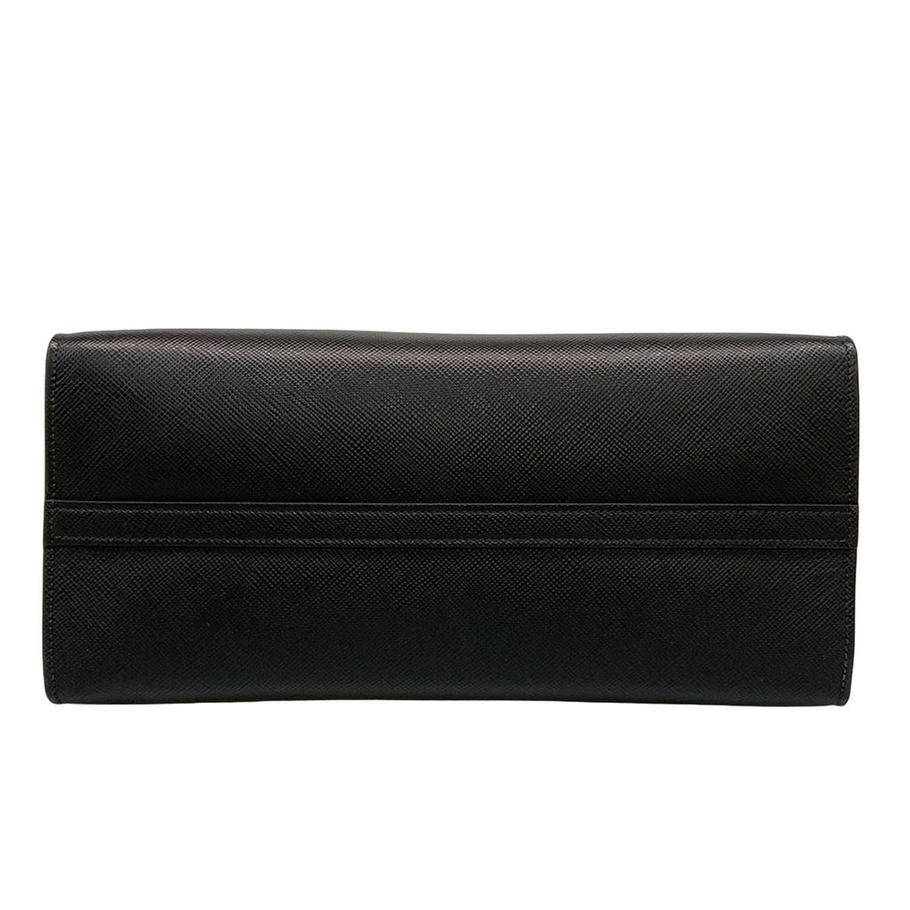 Prada Tote Monochrome Black Leather — view 5