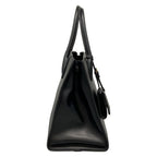 Prada Tote Monochrome Black Leather — view 2