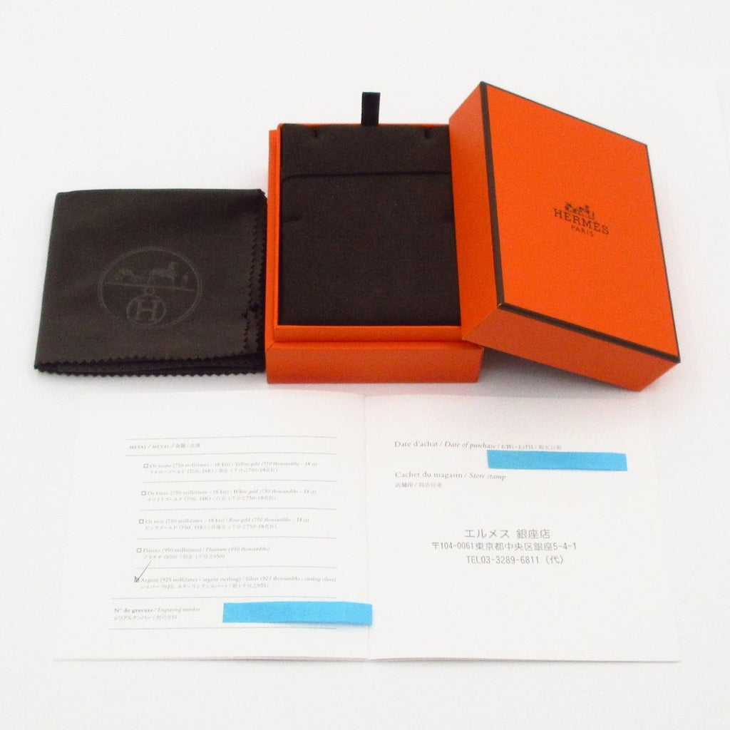 Hermes Bracelet Amulet Cadena LG Silver — view 7