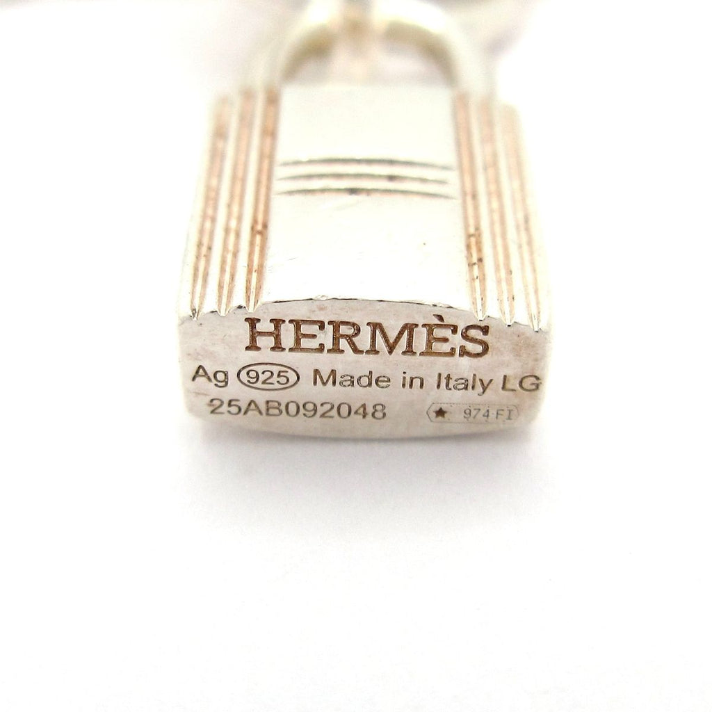 Hermes Bracelet Amulet Cadena LG Silver — view 5