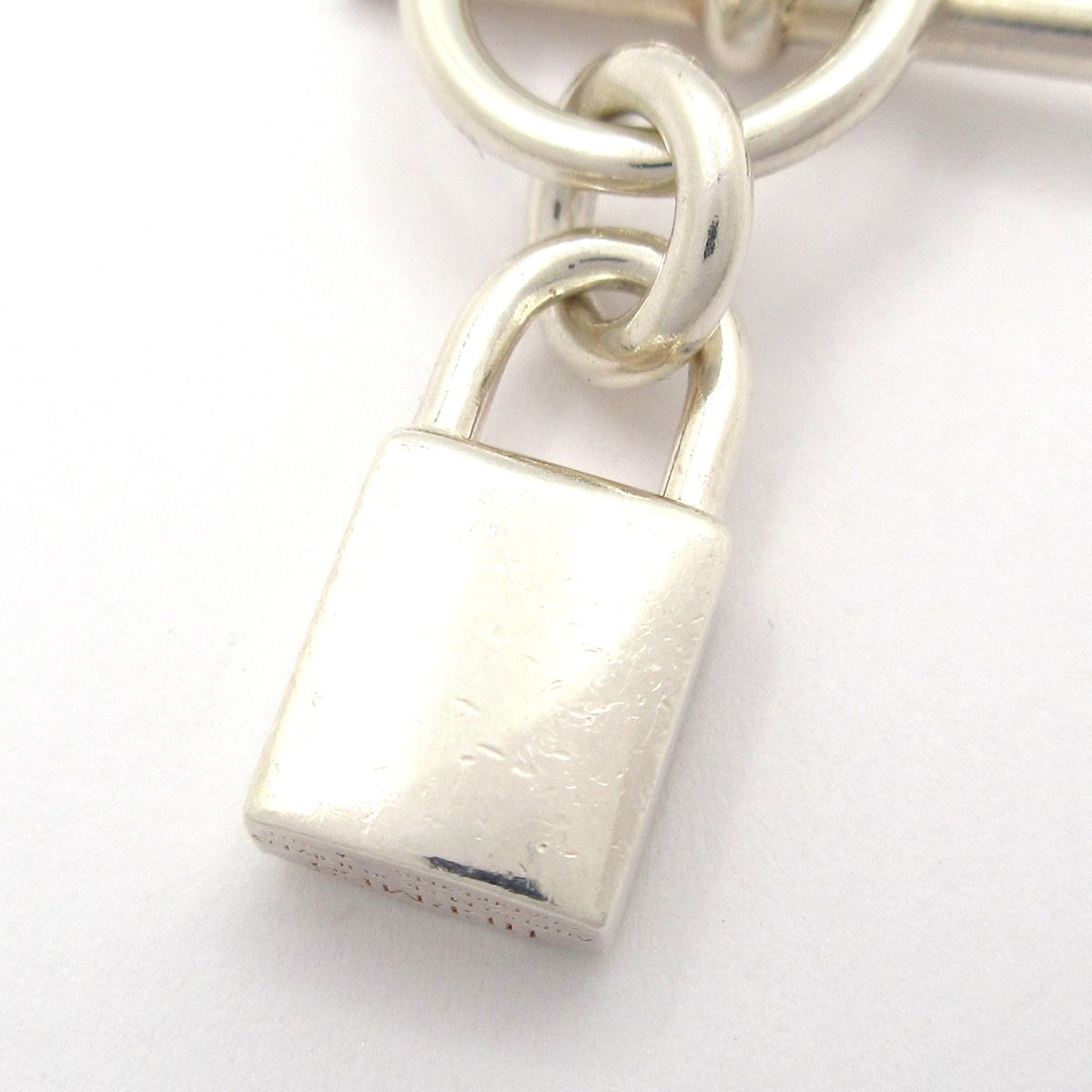 Hermes Bracelet Amulet Cadena LG Silver — view 3
