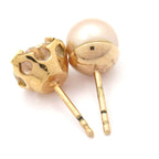 Dior Earrings Tribal Gold Pink Beige — view 4