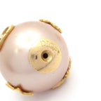 Dior Earrings Tribal Gold Pink Beige — view 5