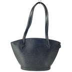 Louis Vuitton Handbag Epi Saint Jacques Noir Leather