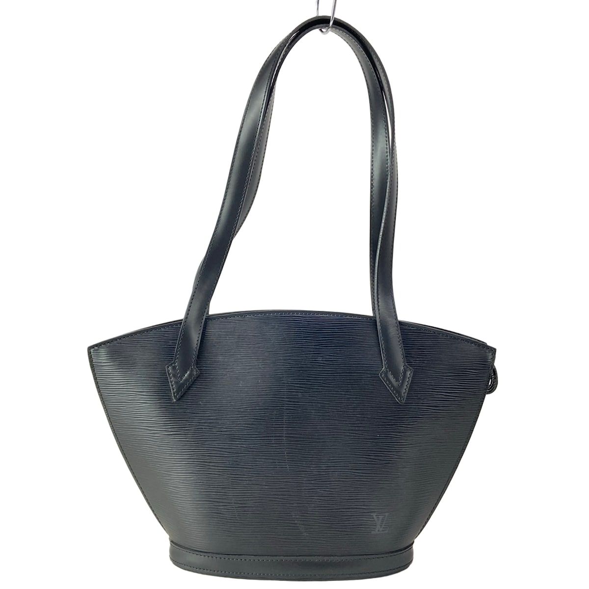Louis Vuitton Handbag Epi Saint Jacques Noir Leather