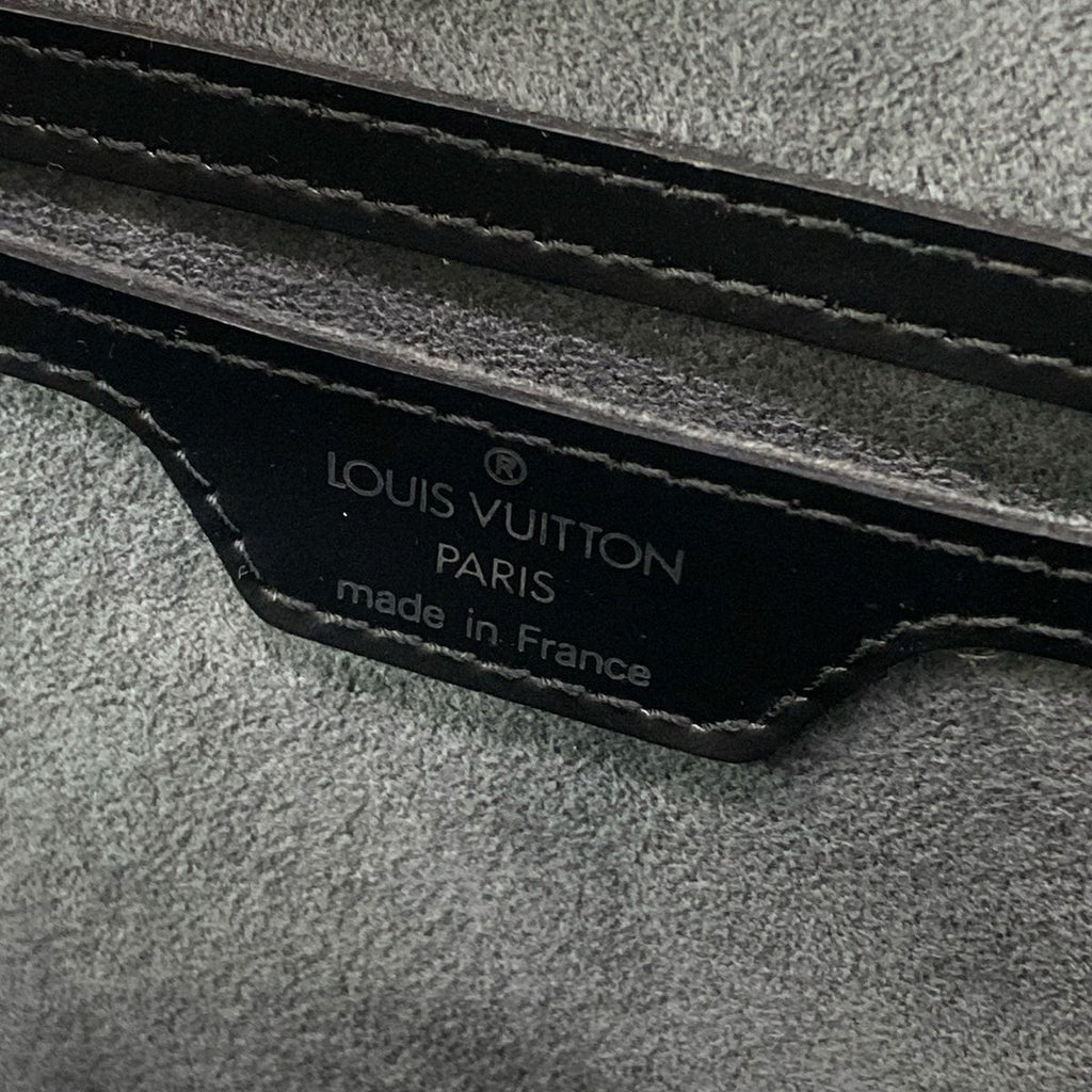 Louis Vuitton Handbag Epi Saint Jacques Noir Leather — view 8