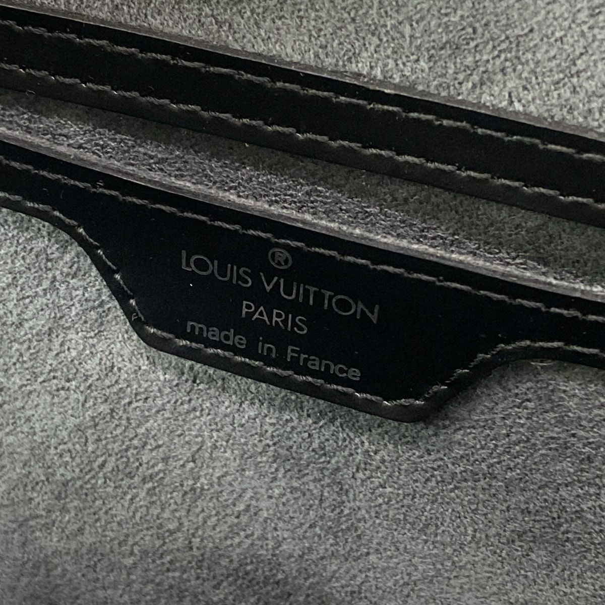 Louis Vuitton Handbag Epi Saint Jacques Noir Leather — view 8