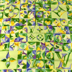 Louis Vuitton Scarf Green Light Multi Monogram Silk — view 4