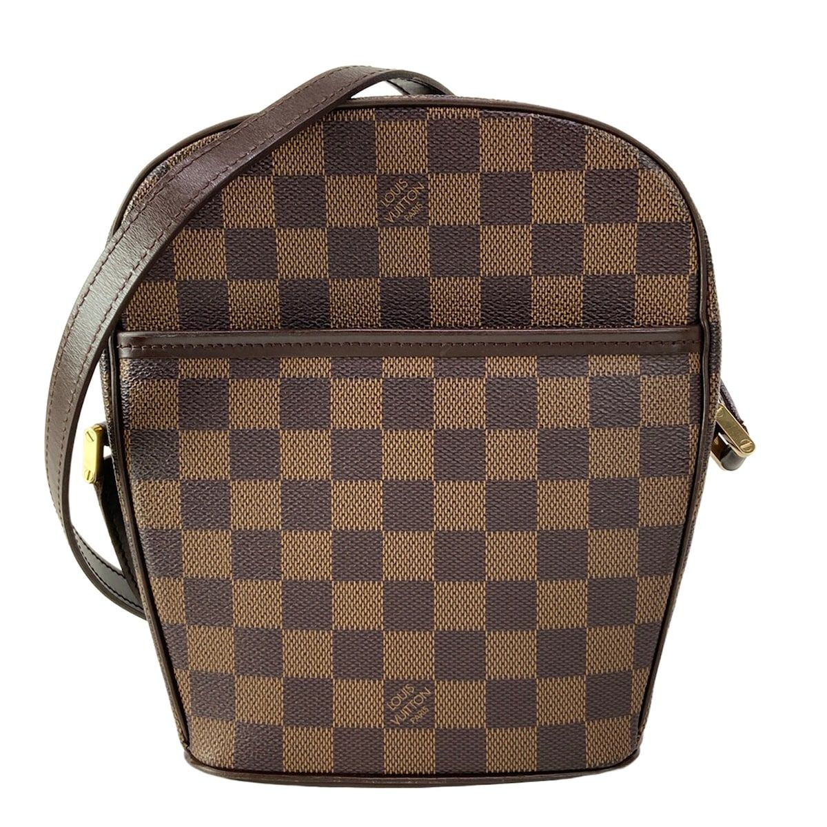 Louis Vuitton Shoulder Bag Damier Ipanema PM Ebene