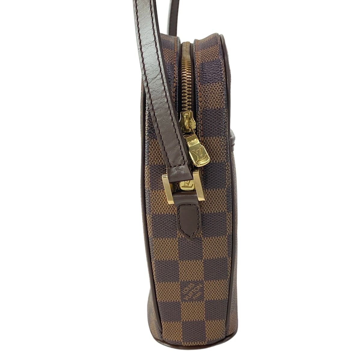 Louis Vuitton Shoulder Bag Damier Ipanema PM Ebene — view 2